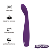 REWOLUTION - VIBRADOR FLEXÍVEL REWOSTIM