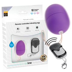 ONLINE - VIBRATING EGG WITH REMOTE CONTROL S LILAC