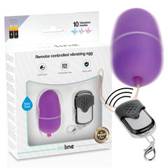 ONLINE - VIBRATING EGG WITH REMOTE CONTROL M LILAC