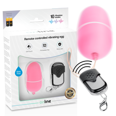 ONLINE - VIBRATING EGG WITH REMOTE CONTROL M PINK