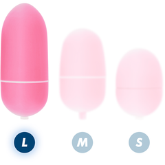 ONLINE - VIBRATING EGG WITH REMOTE CONTROL L PINK