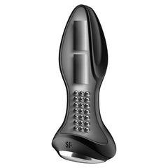 SATISFYER - ROTATOR PLUG 2+ VIBRATING APP BLACK
