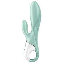SATISFYER - AIR PUMP BUNNY 5+ APP INFLATABLE RABBIT VIBRATOR GREEN