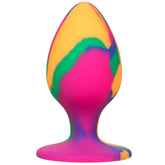 CALEXOTICS - CHEEKY BIG TIE-DYE ANAL PLUG