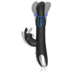 BRILLY GLAM - MOEBIUS RABBIT VIBRATOR AND ROTATION COMPATIBLE WITH WATCHME WIRELESS TECHNOLOGY