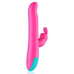 HAPPY LOKY - PLUTO RABBIT VIBRATOR AND ROTATOR WATCH WITH WIRELESS TECHNOLOGY COMPATIBLE