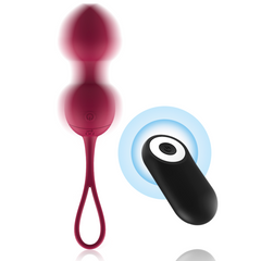 CICI BEAUTY - PREMIUM SILICONE REMOTE CONTROL 3 VIBRANT KEGEL BEADS