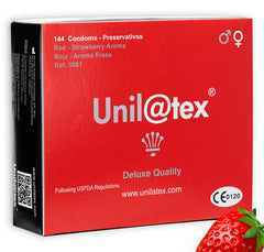 UNILATEX - STRAWBERRY / RED PRESERVATIVES 144 UNITS