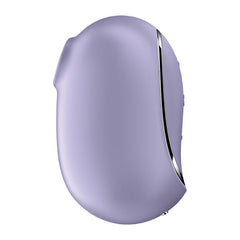 SATISFYER - PRO TO GO 2 VIOLET DOUBLE AIR PULSE STIMULATOR AND VIBRATOR