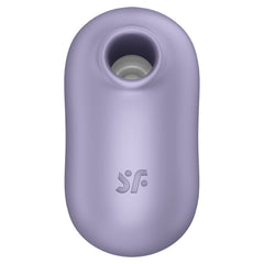 SATISFYER - PRO TO GO 2 VIOLET DOUBLE AIR PULSE STIMULATOR AND VIBRATOR