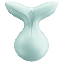 SATISFYER - LAY-ON VIBRATOR VIVA LA VULVA 3 GREEN