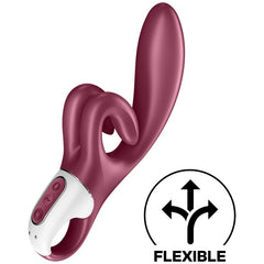 SATISFYER - TOUCH ME RED VIBRATING RABBIT