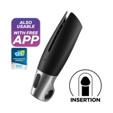 SATISFYER - MASTURBADOR POWER PRETO