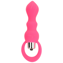 OHMAMA - VIBRATING ANAL STIMULATOR 9 CM PINK