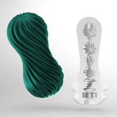 TENGA - GREEN FLEX FIZZY MASTURBATOR