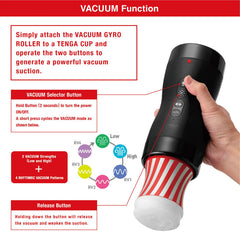TENGA - VACUUM GYRO ROLL JUICE AND ROTATION