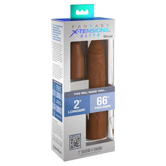 FANTASY X-TENSIONS - PIPEDREAMS SLEEVE 20.32 CM + 5.00 CM INCH CARAMEL