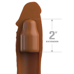 FANTASY X-TENSIONS - PIPEDREAMS SLEEVE 20.32 CM + 5.00 CM INCH CARAMEL