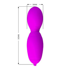 PRETTY LOVE - VEGA 12 FUNCTION ROTATION AND VIBRATION MASSAGER FUCHSIA