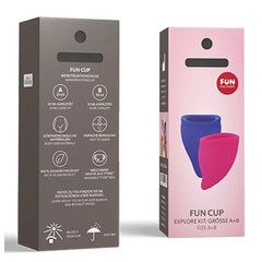FUN FACTORY - FUN CUP EXPLORE KIT PINK AND ULTRAMARINE