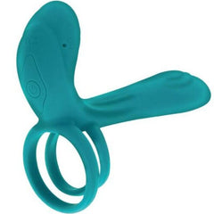 XOCOON - VIBRATING RING FOR COUPLES GREEN