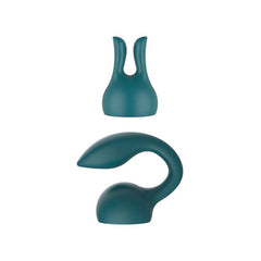 XOCOON - GREEN PERSONAL MASSAGER ATTACHMENTS