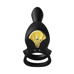 ZALO - BAYEK BLACK VIBRATING COUPLES RING