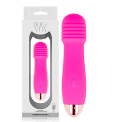 DOLCE VITA - THREE-SPEED RECHARGEABLE VIBRATOR PINK 7