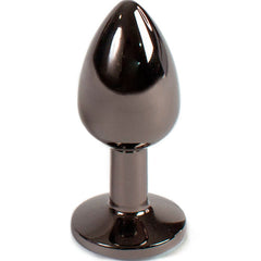 SECRETPLAY - GUNMETAL ANAL PLUG SMALL SIZE 7 CM
