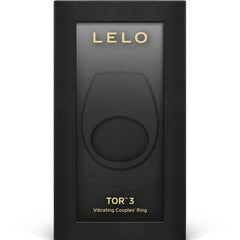 LELO - BLACK VIBRATING RING TOR 3