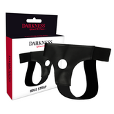 DARKNESS - ONE SIZE FITS ALL HARNESS WITH HOLE