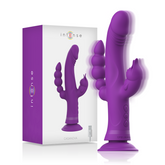 INTENSE - CASANOVA RABBIT TRIPLE MOTOR PURPLE SILICONE VIBRATOR