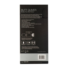 ROCKS-OFF - BUTT QUIVER P-POINT STIMULATOR 7 SPEED BLACK