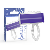 CASUAL LOVE - VIBRATING TONGUE RING LILAC