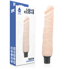 LOVECLONE - JANSEN SELF-LUBRICANT VIBRATOR 26 CM -O- 4.2 CM