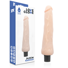 LOVECLONE - RAGNAR SELF-LUBRICANT VIBRATOR 24.5 CM -O- 3.5 CM