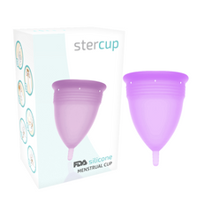 STERCUP - FDA SILICONE MENSTRUAL CUP PURPLE - SIZE S