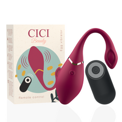 CICI BEAUTY - PREMIUM REMOTE CONTROL SILICONE EGG VIBRATOR
