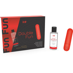 INTT RELEASES - DUPLO FUN KIT WITH VIBRATING BULLET AND STRAWBERRY MASSAGE GEL