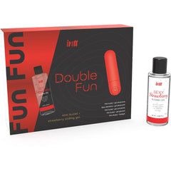INTT RELEASES - DUPLO FUN KIT WITH VIBRATING BULLET AND STRAWBERRY MASSAGE GEL