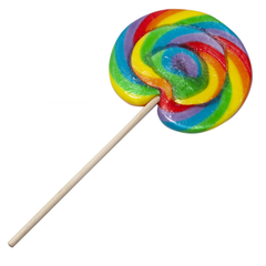 PRIDE - BIG ROUND LOLLIPOP WITH LGTB FLAG /en/pt/en/fr/it/