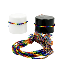 PRIDE - FINE LINE LGBT FLAG BRACELET