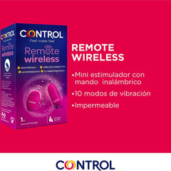 CONTROL - WIRELESS REMOTE CONTROL OF PERSONAL MASSAGER