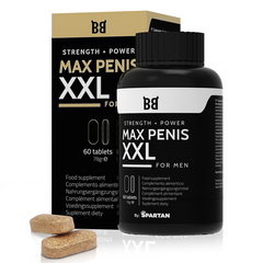 BLACK BULL - MAX PENIS XXL OUT + POWER FOR MEN 60 TABLETS