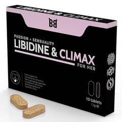 BLACK BULL - LIBIDINE & CLIMAX INCREASES LIBIDO FOR WOMEN 10 CAPSULES