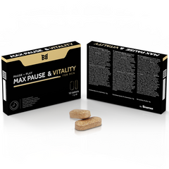 BLACK BULL - MAX PAUSE AND VITALITY RETARDER FOR MEN 10 CAPSULES