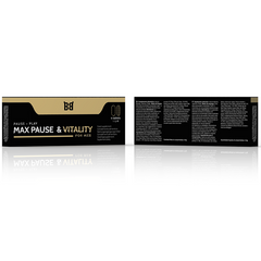 BLACK BULL - MAX PAUSE AND VITALITY RETARDER FOR MEN 4 CAPSULES