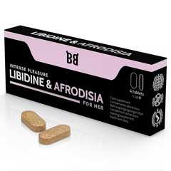 BLACK BULL - LIBIDIN AND APHRODISIA INTENSE PLEASURE FOR YOUR 4 TABLETS