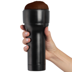 KIIROO - FEEL STROKER MASTURBATOR STIMULATOR - DARK BROWN