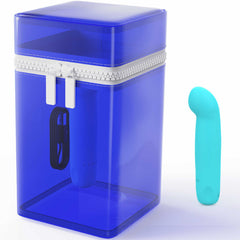 B SWISH - BCUTE CURVE INFINITE CLASSIC LIMITED EDITION RECHARGEABLE SILICONE VIBRATOR BLUE